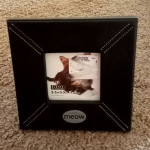 Meow picture frame